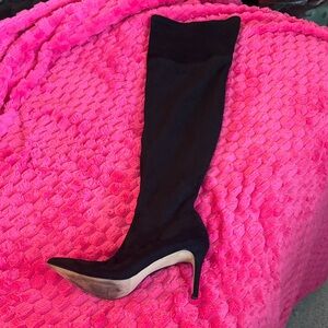 Elegant Black Over-the-Knee Boots